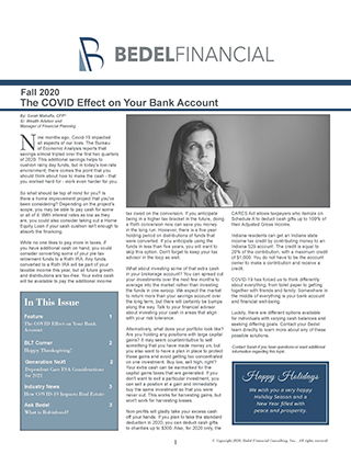 Image for 2020 Fall Newsletter