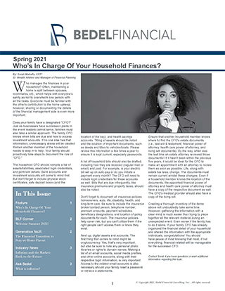 Image for 2021 Spring Newsletter