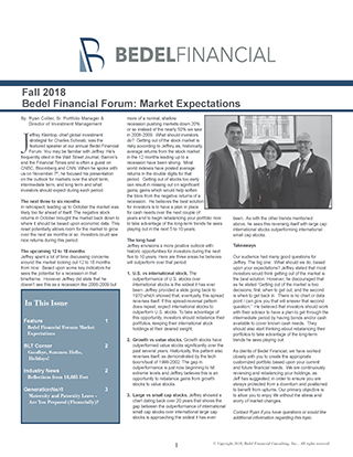 Image for 2018 Fall Newsletter