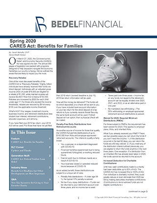Image for 2020 Spring Newsletter