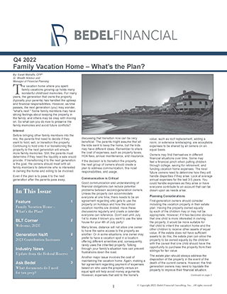 Image for Q4 2022 Newsletter