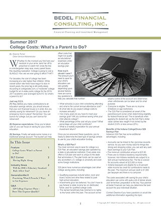 Image for 2017 Summer Newsletter